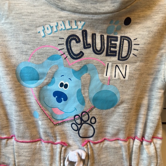Nickelodeon Blue’s Clues And You “Totally Clued In” Girls cozy Dress Size 4T - Picture 3 of 6